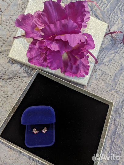 Серьги детские