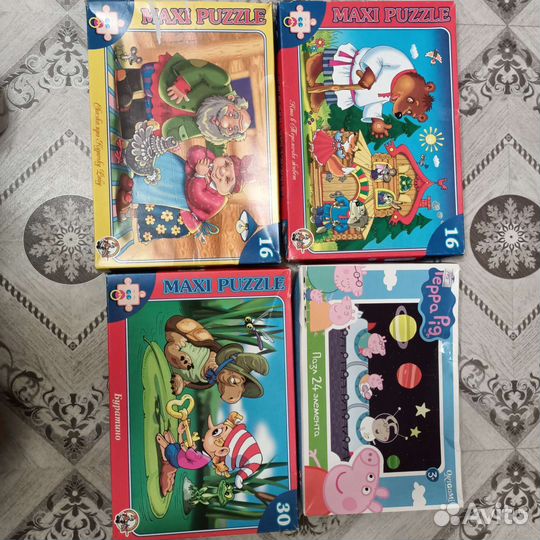 Пазлы детские
