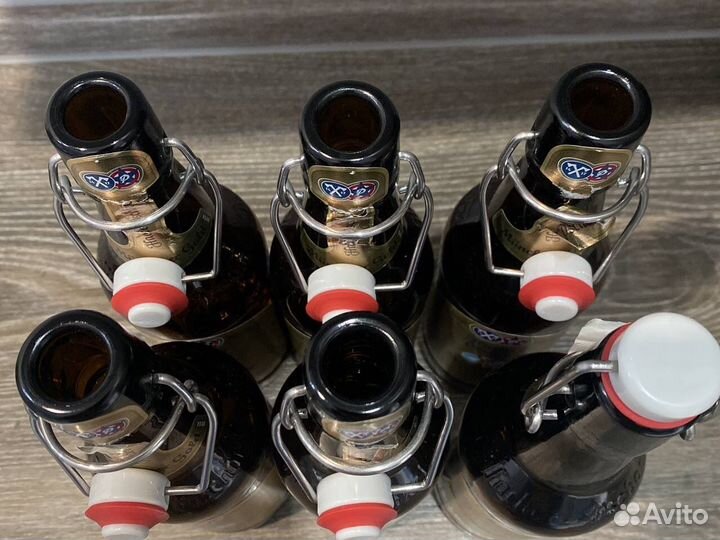 Бутылка с бюгельной пробкой 0,5