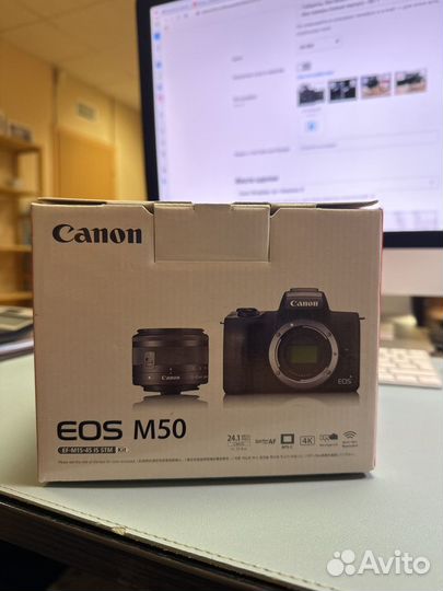 Canon eos m50 kit ef m 15 45mm is stm