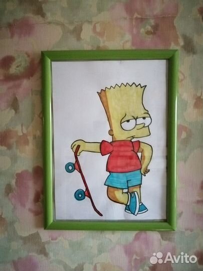 Рисунки на заказ мультяшки