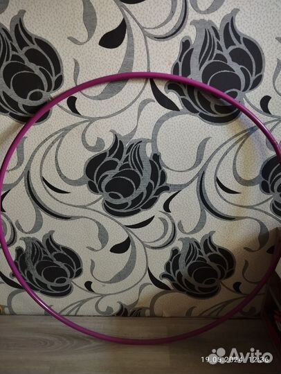 Обруч халахуп металлический