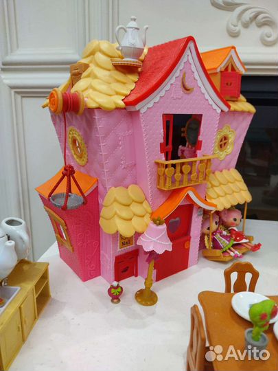 Кукольный домик Замок Рапунцель Lego friends