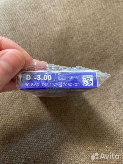 Линзы контактные