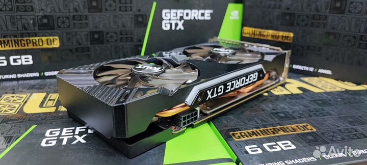 GeForce GTX 1660Super 6GB palit gaming PRO OC