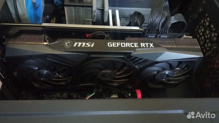 Видеокарта MSI GeForce RTX 3060 Ti gaming Z trio