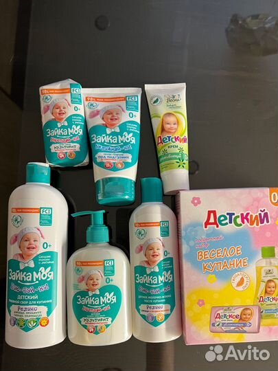 Детская косметика для ухода за новорожденными