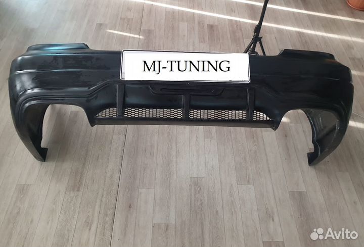 Задний бампер Wald Mercedes W211