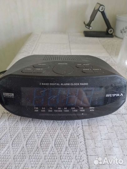 Радио часы будильник