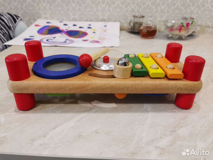 Развивающие деревянные игрушки