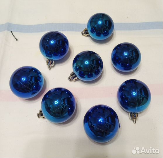 Елочные игрушки. СССР. Пластик