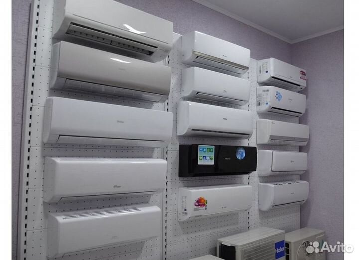 Сплит система с установкой