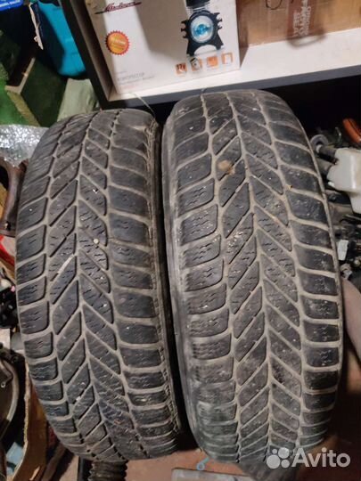 Пара колес R14 175/70. цо 58. 4х100