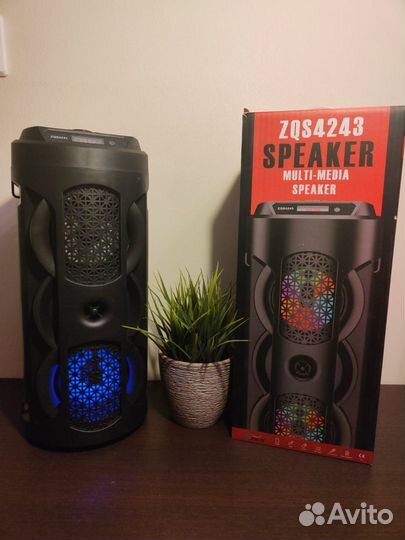 Большая беспроводная портативная колонка(New)