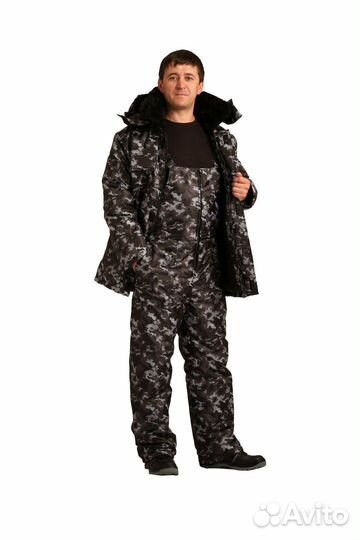 Костюм охранника зимний спецодежда