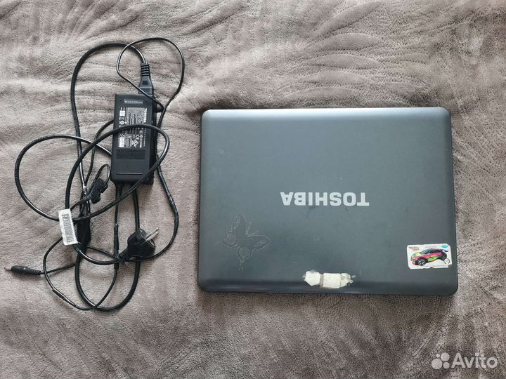 Ноутбук toshiba на запчасти