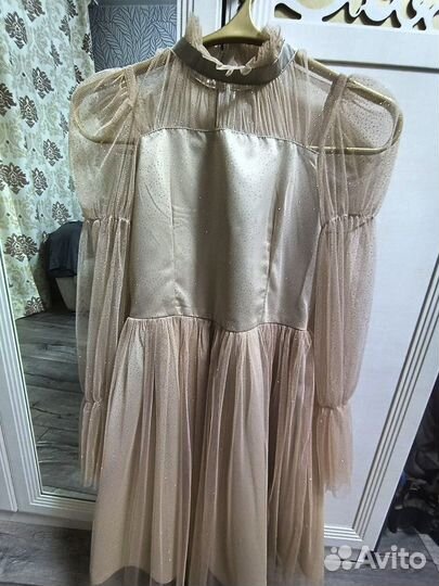Новогоднее нарядное платье, размер 40-42