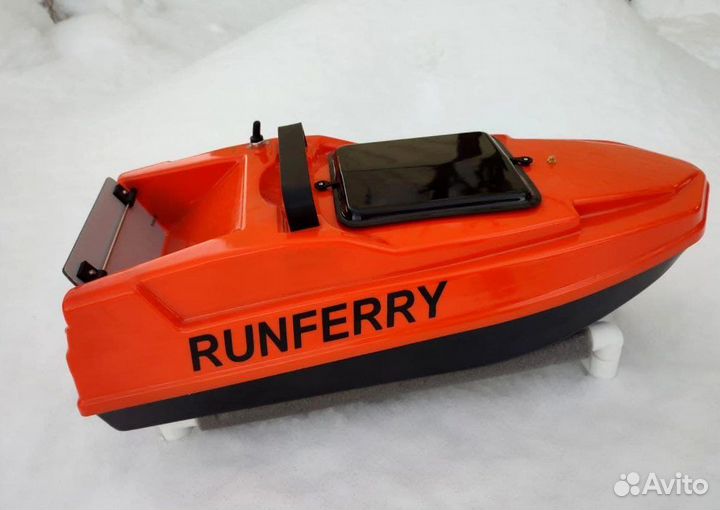 Прикормочный карповый кораблик Runferry Solo Mini