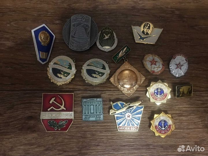 Значки Набор значков Адмиралы