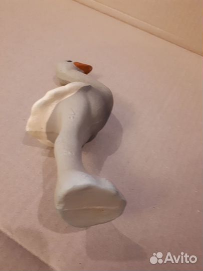 Игрушка пищалка Страусенок резина.пищалка из СССР