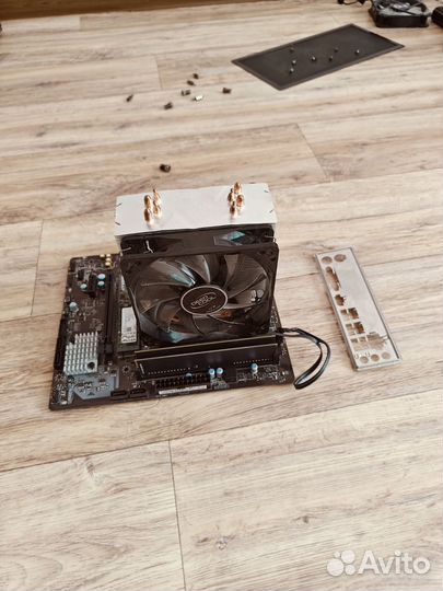 Комплект Ryzen 7 2700+MSI B450M-A Pro Max+ddr4+m2