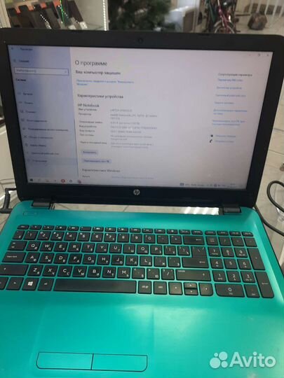 Ноутбук hp Intel Pentium CPU N3710