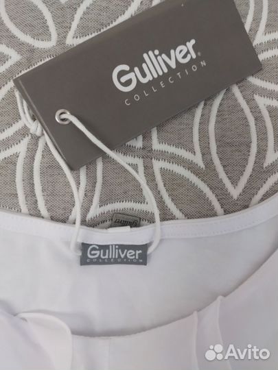 Блузка белая Gulliver