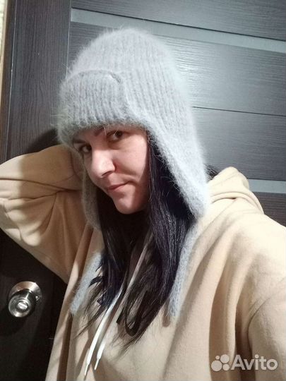 Шапка вязанная женская