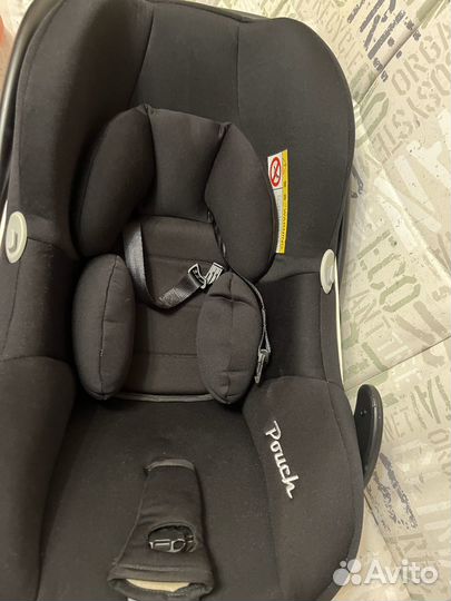 Автокресло автолюлька 0+ Pouch Hot Mom