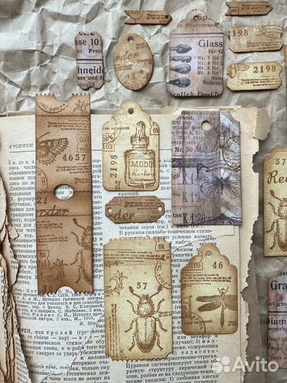 Набор вырубки для скрапбукинга, посткроссинг