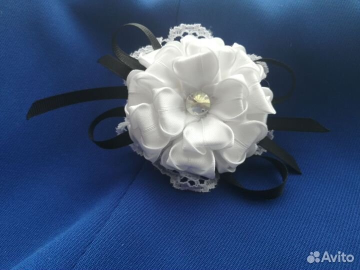 Школьные бантики ручной работы