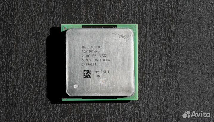 Процессор S-478 Pentium-4 2,4 ghz/1м/512+Cel 2 ghz