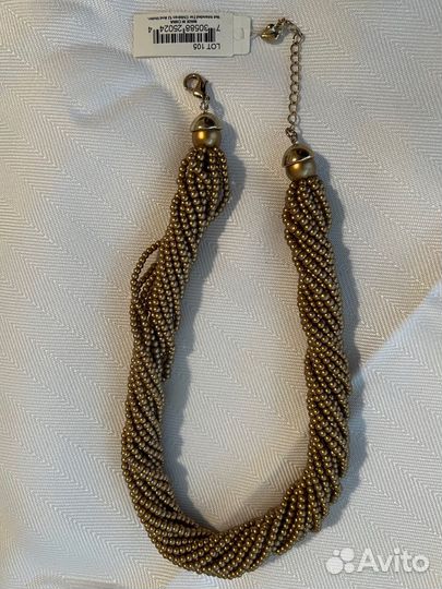 Carolee чокер ожерелье колье жемчуг