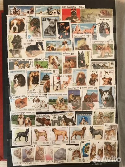 Почтовые марки России, СССР и другие. Коллекция