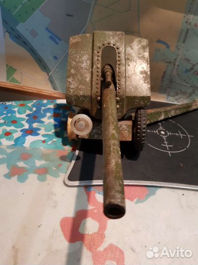 Игрушка пушка СССР