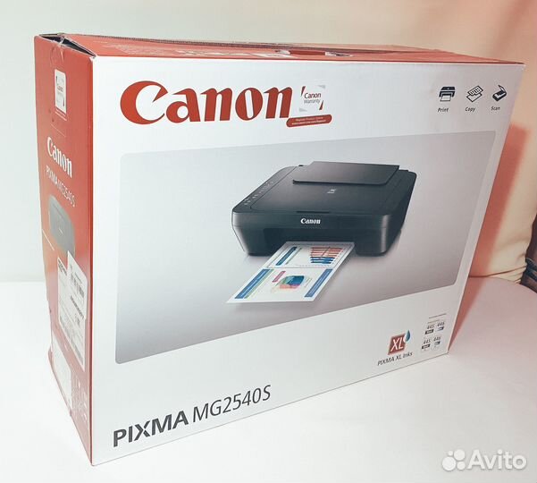 Новое мфу Canon pixma MG2540S
