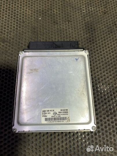 Блок управления двигателем D20DT SsangYong Kyron