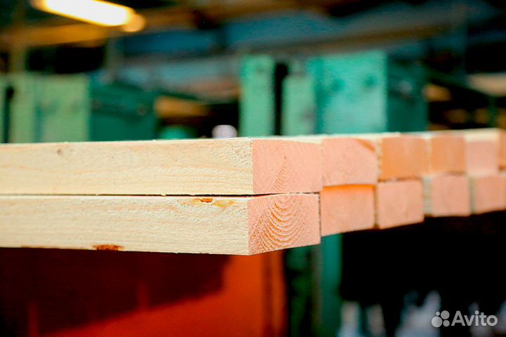 Доска обрезная хвойная 50*150/200/250*6000 мм, 1 с