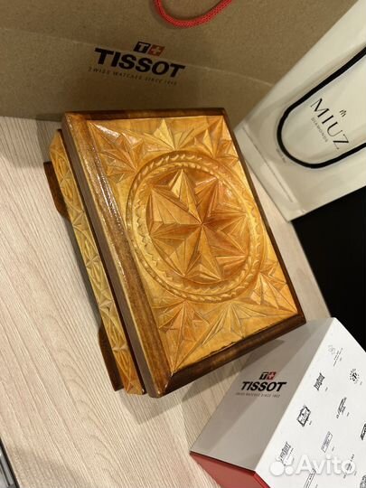 Шкатулка деревянная ручная работа