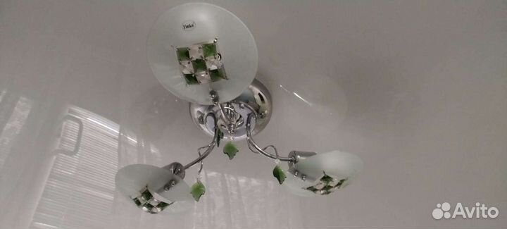 Люстра потолочная бу