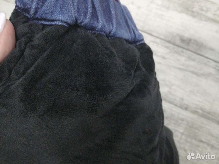 Джинсы утеплённые на 110 см