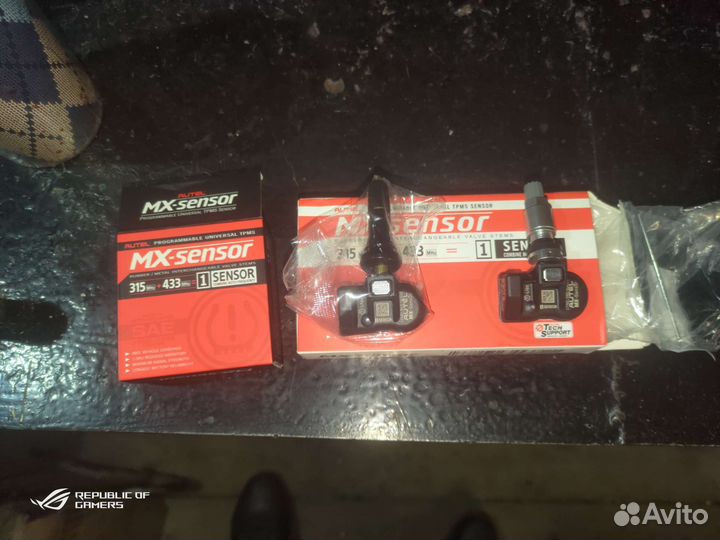 Датчики давления шин tpms autel