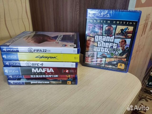 GTA 5 Premium PS4/PS5 новый в плёнке