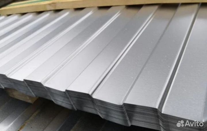 Профнастил С8 оцинкованный. Код: 3573 / 217