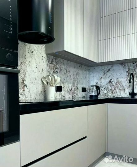 Прямая кухня Бриони. Кухня на заказ от фабрики