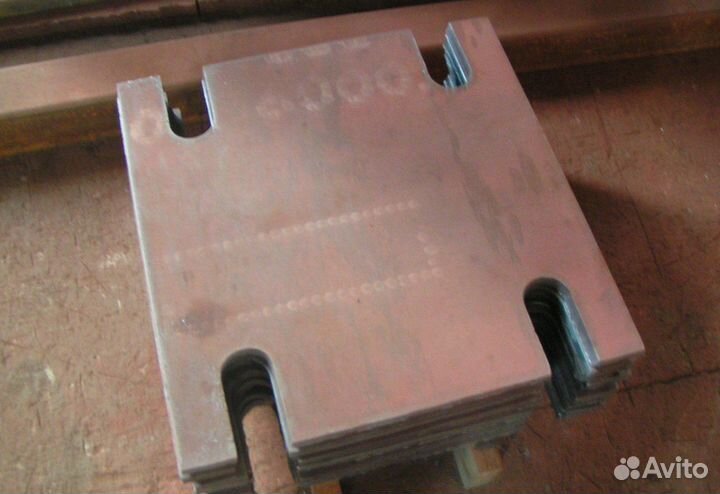 Услуга плазменная резка листа на пластины детали