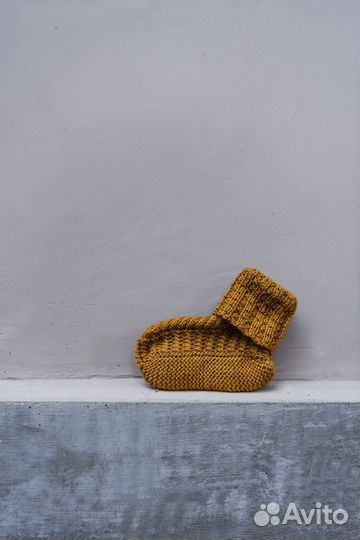 Носочи вязаные. Ручная работа. Новые