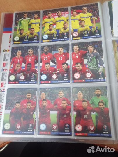 Panini Дорога на Евро 2016. Adrenalyn XL