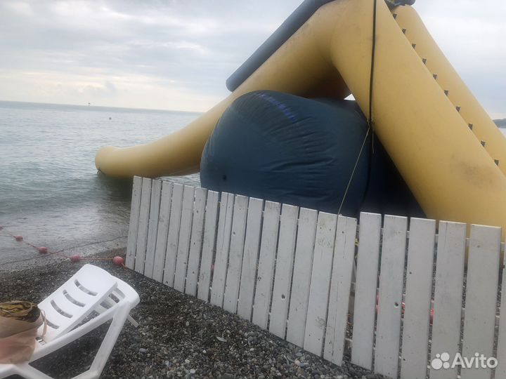 Горка водная надувная