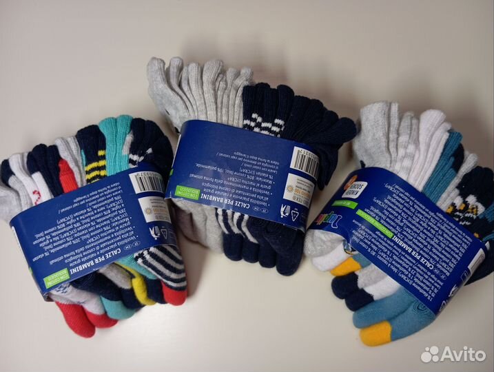 Носки детские размеры разные